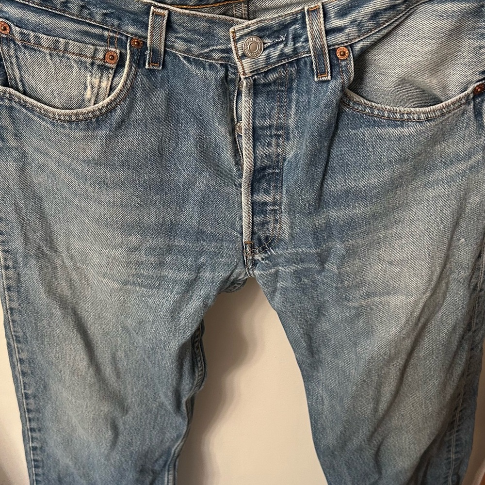 Vintage Levi’s 501 Classic Blue Denim Jeans